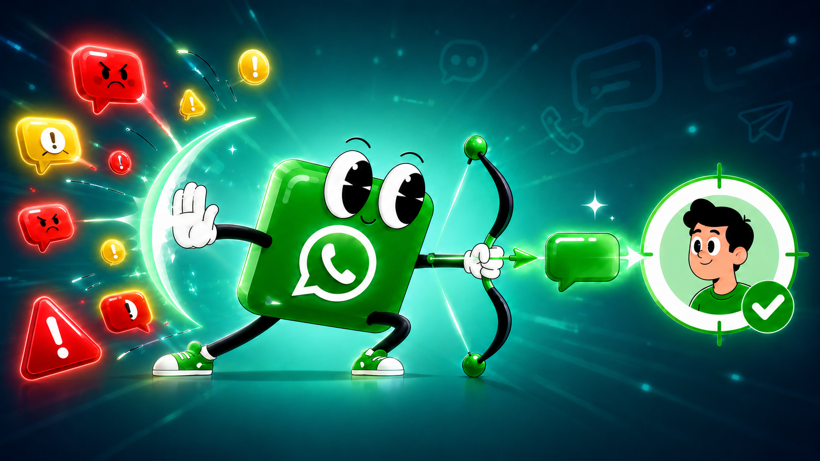 Evitar bloqueo en WhatsApp Business con mensajes precisos y automatización sin spam