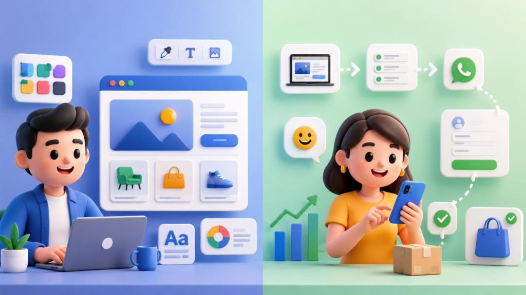 diferencia entre UX y UI aplicada a sitios web para negocios ventas experiencia de usuario y conversión