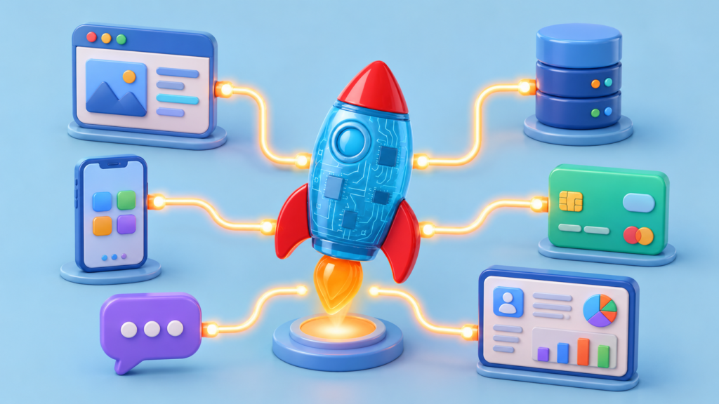 qué es una API conectando sitio web CRM WhatsApp pagos inteligencia artificial y automatizaciones